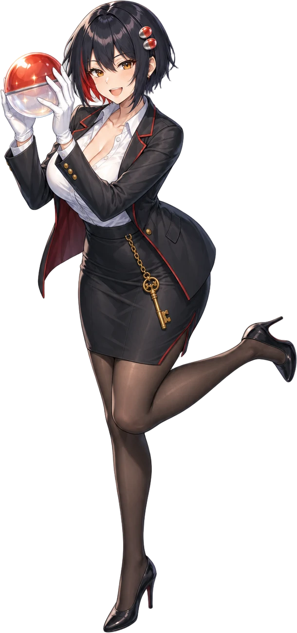 Kura with a gacha capsule